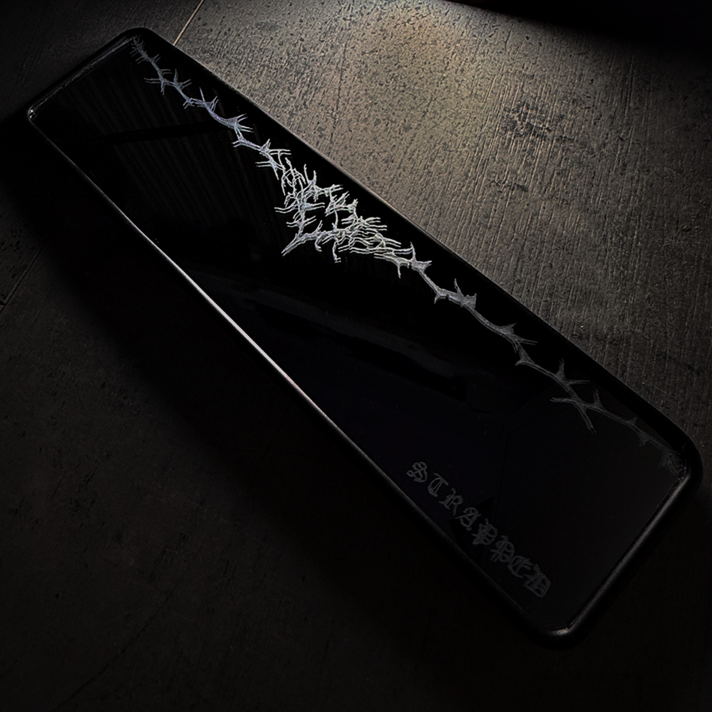 Engrave Heart Rear Mirror