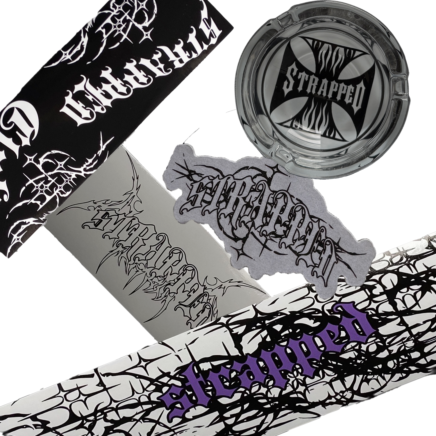 Accessories strapped