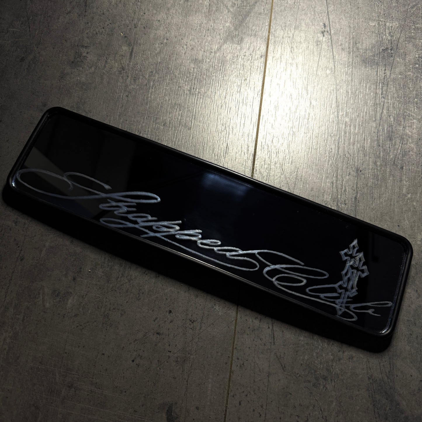 angel font rear mirror