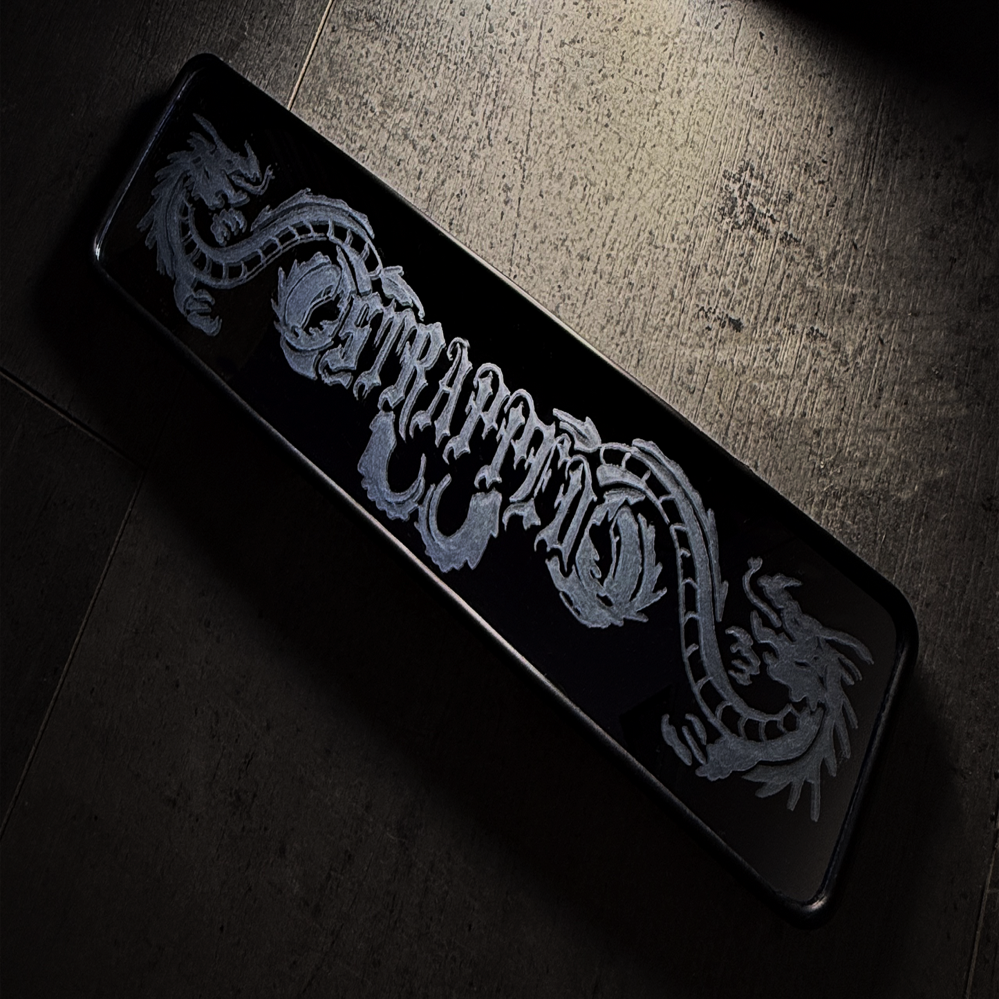 Engrave Dragon rear mirror