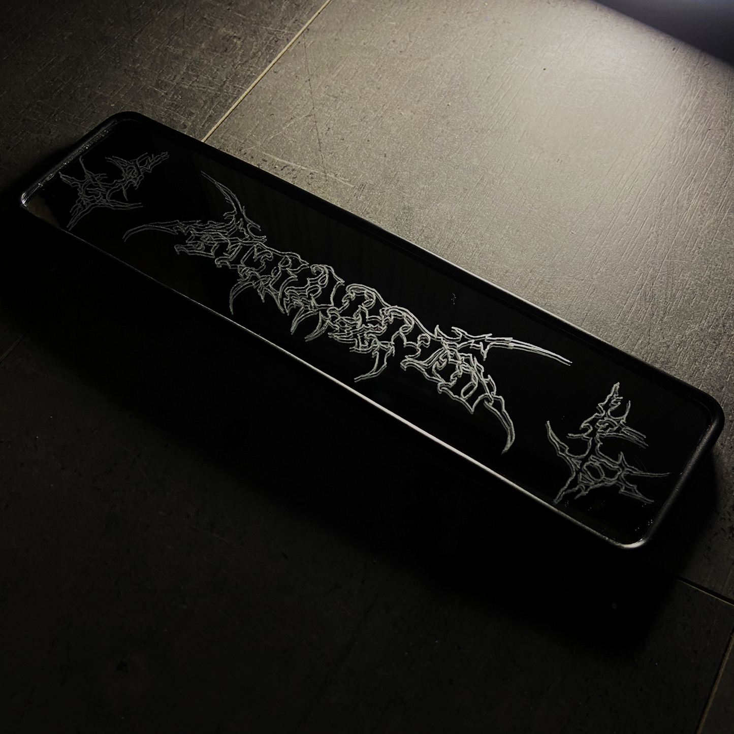 Engrave Tribal Rear Mirror